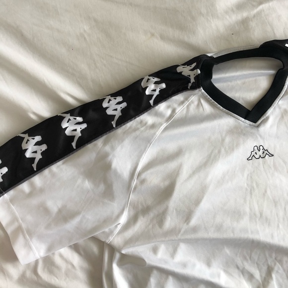 KAPPA white t-shirt with logo - Picture 3 of 7